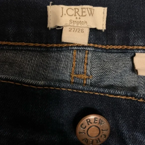 J. Crew stretch 27/26 Jeans - Picture 2 of 3